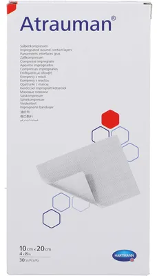 Zdjęcie produktu dla Atrauman 10x20 cm sterylne kompresy 30 szt