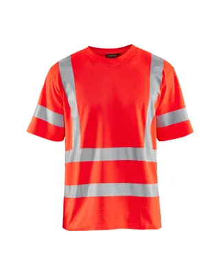Produktbild von Blakläder High Vis T-Shirt 8947 1070 in high vis rot, Größe:XL