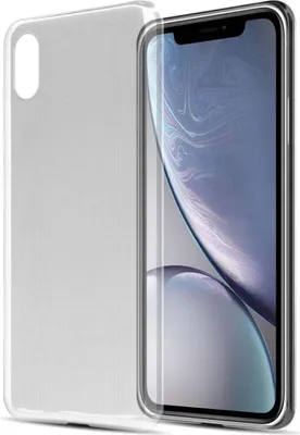 Produktbild von Cadorabo Hülle für Apple iPhone XR Schutz Hülle in Transparent Schutzhülle TPU Silikon Cover Etui Case