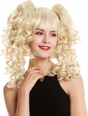 Produktbild von WIG ME UP Perücke Cosplay Lang Zöpfe Blond YZF-7080+A-T0915