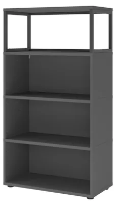 Image de Étagère FlexWall 4OH 1 ouvert graphite