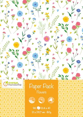 Produktbild von Avenue Mandarine CC067C Decopatch-Blatt, Mehrfarbig, M