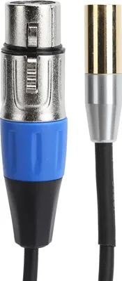 Obrázok produktu pre Kábel, dvojito tienený mikrofónový kábel XLR na pripojenie (3 metre)