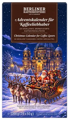 Produktbild von BKR - Aromakaffee Adventskalender (gemahlen)