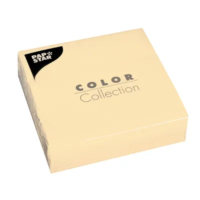 Produktbild von Papstar Zelltuch-Servietten creme
