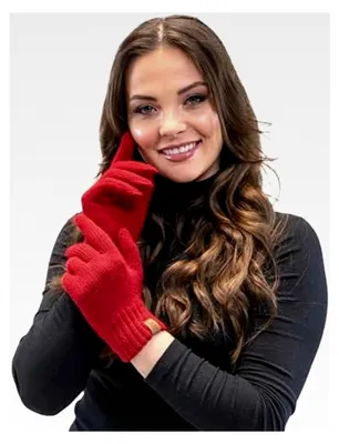Produktbild von Damen Winterhandschuhe aus weichem und warmem Material, ideal für kaltes Wetter