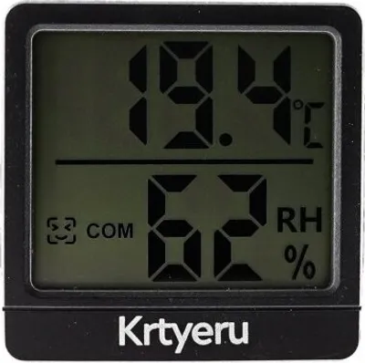Produktbild von Digitale Thermo-Hygrometer, 4er Set - Luftfeuchtigkeitsmessgerät für den Innenraum