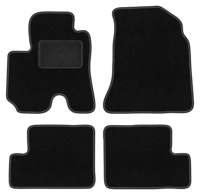 Produktbild von Velours-Fußmatten für Toyota RAV4 II FL 2003-2005 (5-Türer) – 4-tlg, Schwarz, passgenau – Wielganizator LUX