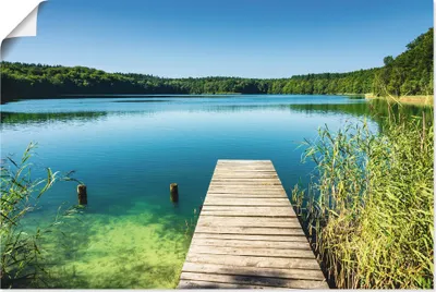 Produktbild von ARTland Poster Trünnensee Mecklenburger Seenplatte Größe: 60x40 cm
