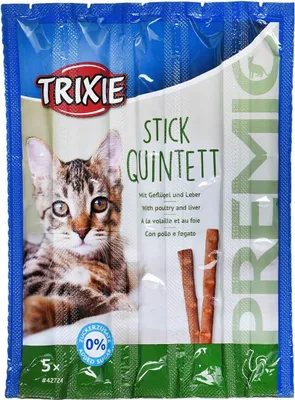 Image de Trixie PREMIO Quintett volaille/foie en bâtonnets 5 x 5 g