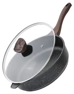 Produktbild von Antihaftpfanne mit Deckel und 28 cm Induktionsboden