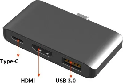 Immagine prodotto di Hub USB3.1 TypeC con adattatore HDMI per Macbook