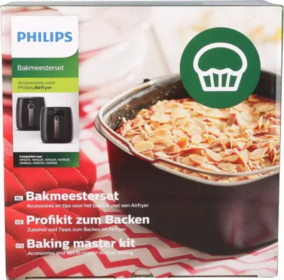Produktbild von PHILIPS Backform HD992501 für Fritteuse | Backblech, Kuchenform, Backschale, Form für n