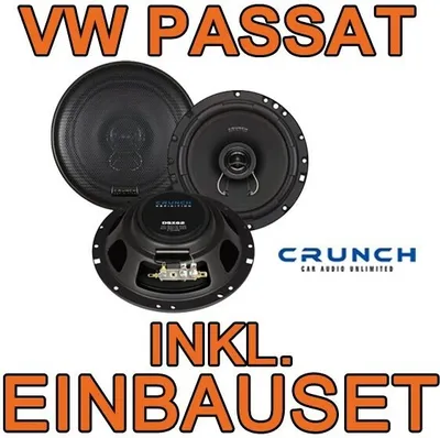Produktbild von Crunch DSX62- 16,5cm Koaxsystem für VW Passat 3B & 3BG - justSOUND