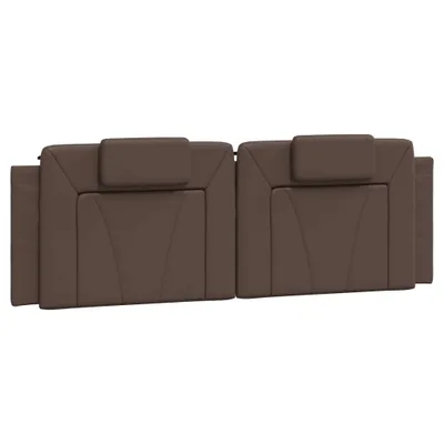 Produktbild von Kopfteil-Kissen "Viana" Braun 160 cm Kunstleder