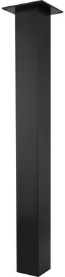 Produktbild von SIMAUSROM Tischfuß 70 x 70 x 720 mm Aluminium schwarz