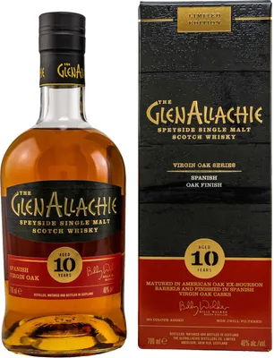 Produktbild von Glenallachie 10 Jahre - Spanish Virgin Oak - Speyside Single Malt Scotch Whisky
