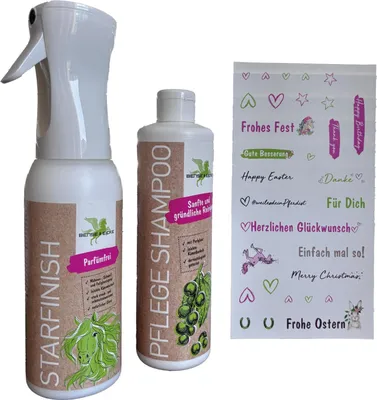 Image de Set cadeau Bense & Eicke StarFinish 500 ml sans parfum + shampooing de soin 500 ml