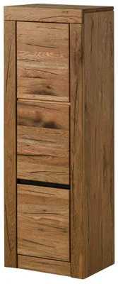 Immagine prodotto di MASSIVMOEBEL24 | Armadietto da bagno in legno di rovere 44x35x130 oliato - natur MONTREUX #60