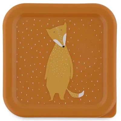 Produktbild von Trixie Snackbox Set - 3-teilig - Mr. Fox - orange Brotdosen für Kinder