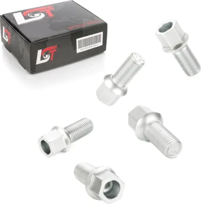 Produktbild von 5x Radschrauben Kugelbund M14x1,5x27 für VW CADDY TIGUAN TOURAN PASSAT WHT002437