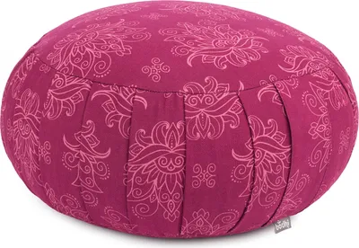 Produktbild von Maharaja Collection: Meditationskissen ZAFU, 38 x 20 cm Lotus, berry