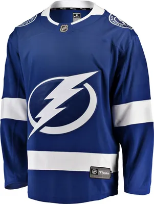 Produktbild von Tampa Bay Lightning NHL Eishockey Fanatics Breakaway Trikot Home Blau-M