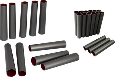 Produktbild von SET Schaumrollen-Formen Set 15 Stück klein (8 cm x 1,3cm) + 10 Stück 11,3cm Antihaft-beschichtet Teflon