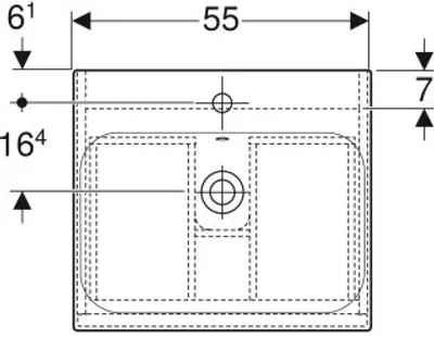 Produktbild von Geberit 501914JR1 Renova Plan Set MWT m. US, 1 Schubl.