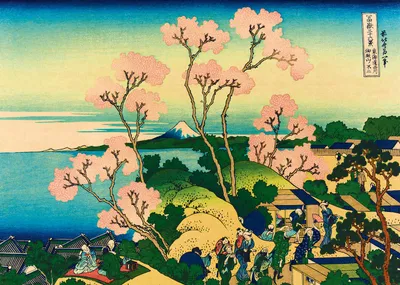 Immagine prodotto di Bluebird Puzzle Puzzle Katsushika Hokusai - Shinagawa sul Tokaido 1000 pezzi