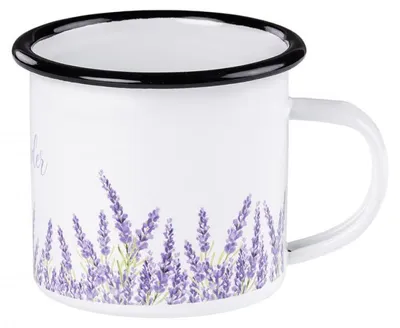 Zdjęcie produktu dla Kubek emaliowany Lavender 350 ml