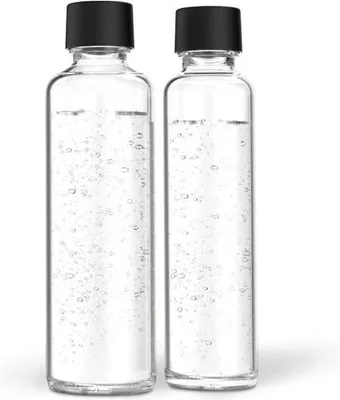 Produktbild von Glasflaschen-Set, 850ml und 600ml, für Sprudelgerät