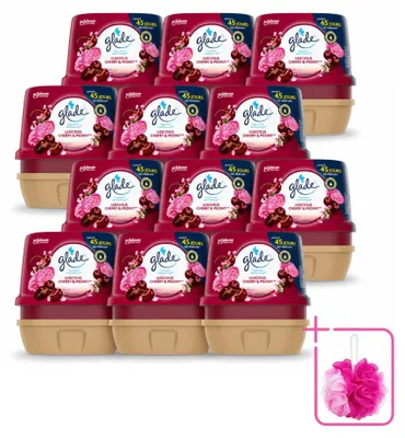 Obrázek produktu pro 12 kusů čokolády Glade Badgel Luscious Kirsche & Pfingstrose, 180 g, balení