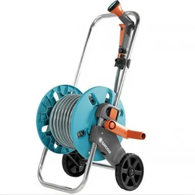 Obrázok produktu pre Gardena hadicový bubon AquaRoll S Set hadica, systémové diely + sprcha Classic Exclusive