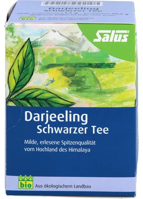 Produktbild von Darjeeling Schwarzer Tee  Salus, 15 St. Filterbeutel