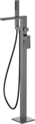 Produktbild von Avapax | Badewannenarmatur - Gun Metal Matt - Freistehend - Duschset - 1 Stück