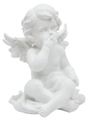 Produktbild von Dekorativer engel, h. 23 cm, weiß  - Atmosphera créateur d'intérieur