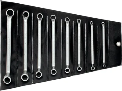 Produktbild von Elora Doppelringschlüssel-Satz, 8-teilig 1/4"-1" AF, ELORA-110-S8AFSB