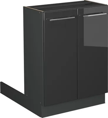 Produktbild von Kücheninsel Vicco Fame-Line Anthrazit Hochglanz 60 cm ohne Arbeitsplatte, Model 57276