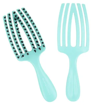 Produktbild von OLIVIA GARDEN FINGERBRUSH MINI CARE KIDS Kinderhaarbürste Mint