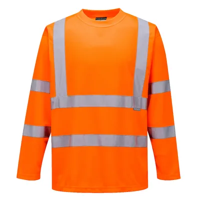 Image de Portwest S178 T-shirt de sécurité à manches longues Orange taille L