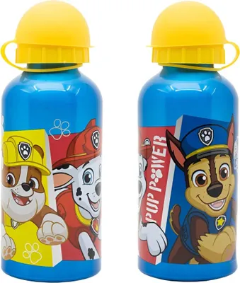 Produktbild von Paw Patrol Chase Kinder Alu Wasserflasche Trinkflasche Flasche 400 ml