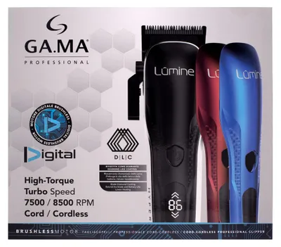Produktbild von Ga.ma Professional Lumine Hyper Clipper - Haarschneider, KI-generiertes Bild