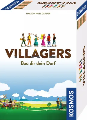 Produktbild von KOSMOS 691400 Villagers Bau dir dein Dorf Kartenspiel