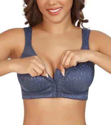 Immagine prodotto di Reggiseni senza ferretto - Chiusura frontale - Blu, taglia 95B