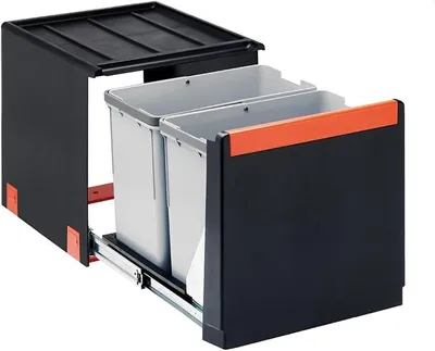 Immagine prodotto di Contenitore automatico integrabile per la raccolta dei rifiuti, modello 40 - 134.0039.330, ideale per la cucina