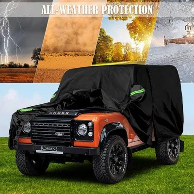 Productafbeelding van Autobeschermhoes, waterdicht, voor Land Rover Defender 90 (1990-2016) - 34 x 24 x 12 cm