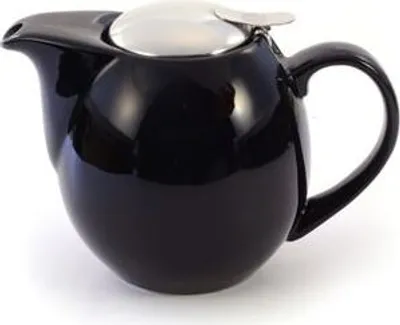 Produktbild von Kanne "Saara", 0,9 l Porzellan, Schwarz
