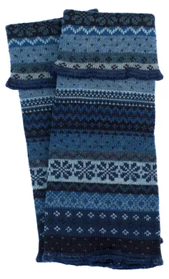 Produktbild von Invero, Merino Armstulpen Bo, 100% Wolle (Blau)