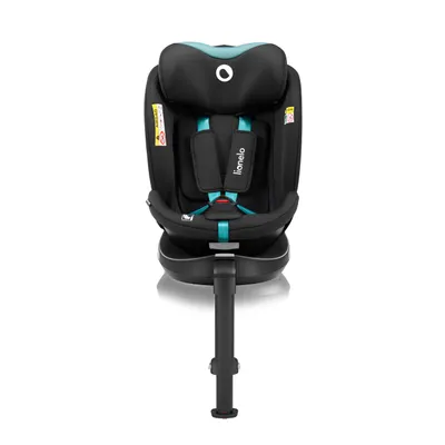 Produktbild von Lionelo Kindersitz Navy i-Size 360° EasyTurn-Drehbasis, 40-150 cm, Montage mit ISOFIX und einem Stützfuß, R129-Norm - Schwarz Turquoise